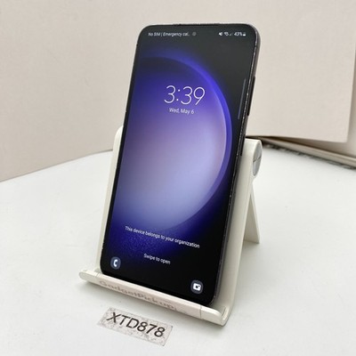 Samsung Galaxy S23 SM-S911U - 128GB - Phantom Black (Unlocked) - Fair Condition