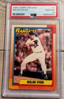 1990 TOPPS TIFFANY #1 NOLAN RYAN ASTROS HOF PSA 10 LOW POP DEAD CENTERED!