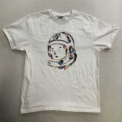 Billionaire Boys Club Shirt Men s XXL White BB Astro Helmet Graphic Short Sleeve