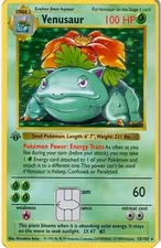 Pokemon Venusaur Credit Card Skin Cover-Wrap Decal Pre-Cut Sticker Free Shipping