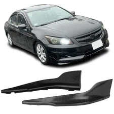 [SASA] Made for 2011-2012 Honda Accord 4dr Sedan Bumper OE PU Front Apron Lip
