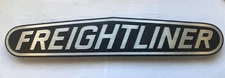 Freightliner Hood Emblem Badge 6815840125 OEM Aluminum/Black Truck Nameplate #2