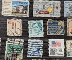 Lot Of 32 Old Us Stamps Various Denominations.  Some Are Not Even Used!  — photo 4
