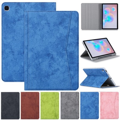 For Samsung Tab S6 Lite 10.4'' 2022/2020 Magnetic Leather Wallet Smart Case Cover