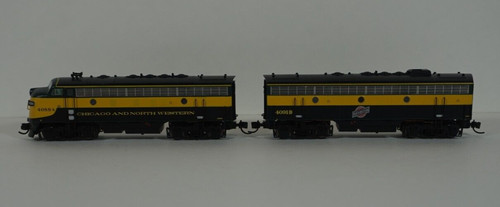 Juego de locomotora InterMountain escala N F7 A/B - Chicago y North Western 4088/4091 | Zustand: Used
