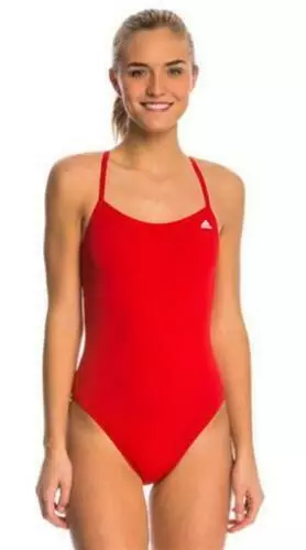Red adidas sales one piece