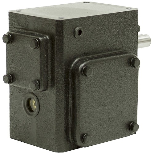 60:1 Right Angle Cast Iron Worm Gear Reducer 0.23 HP Right Output Worldwide - Picture 2 of 3
