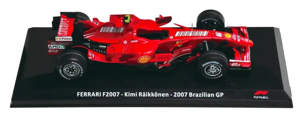 1/24 DeAGOSTINI Big Scale F1 #12 Ferrari F2007 Kimi Raikkonen 2007