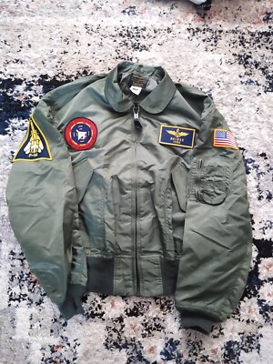 Vintage 1986 Top Gun XL Avirex Movie Promo Flight Jacket Made In