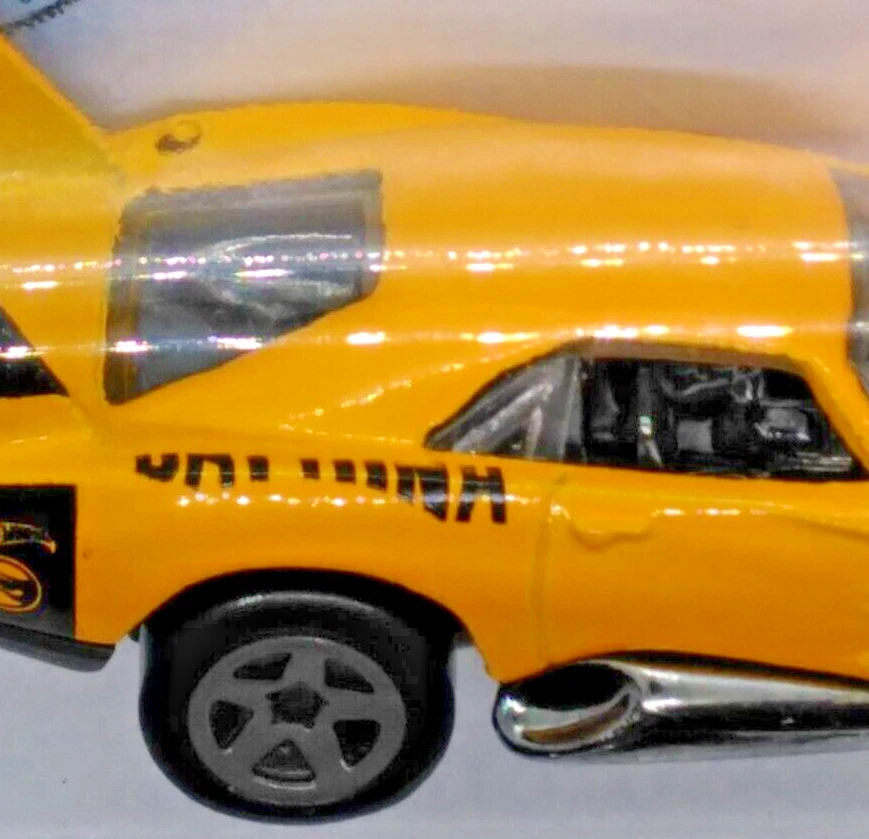Dodge Charger Daytona Tooned 10/10 TH error de champú muy raro Hot Wheels Foto 4 de 4