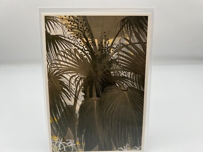 Tanaka Isson Postcard  Palm and Spider Lily  Botanical Art Japan NHK
