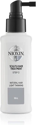 Nioxin System 1 Scalp Treatment Fine Natural Normal Thin Looking hair 100ml