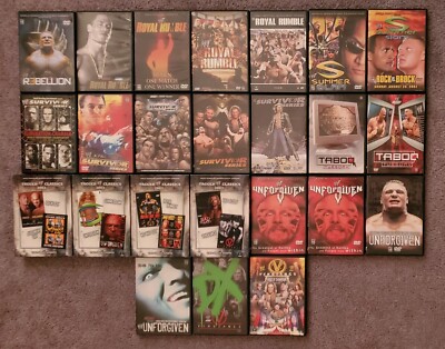WWE PPV DVD Collection Lot 2000-2011 WWF | eBay