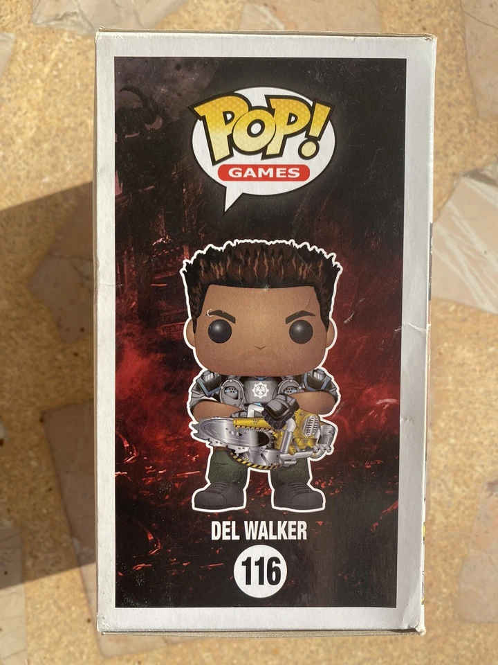 Funko Pop! Del Walker #116 del juego Gears of War - Imagen 4 de 4