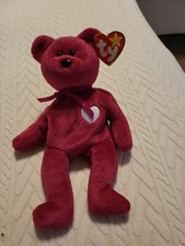 TY Valentina Beanie Baby TAG ERRORS 1998/99 w Hologram Retired Rare