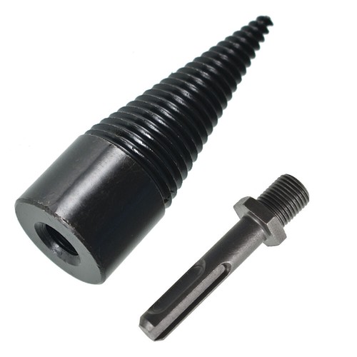 32mm Round Shank Firewood Drill Bit Wood Splitter Log Breaker Reamer