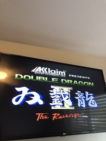 Double Dragon 2: The Revenge Nintendo NES completo CIB testato autentico!