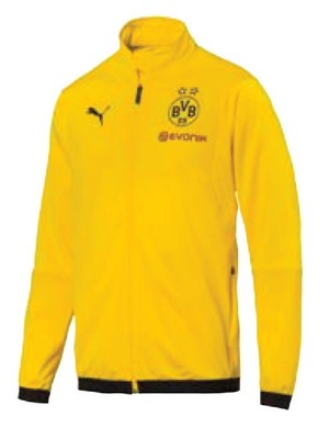 Borussia Dortmund Poly Jacket Fan Jacke PUMA 753735 gelb