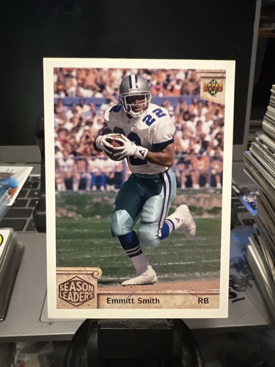 1992 Upper Deck Emmitt Smith Season Leaders #301 Dallas Cowboys | eBay