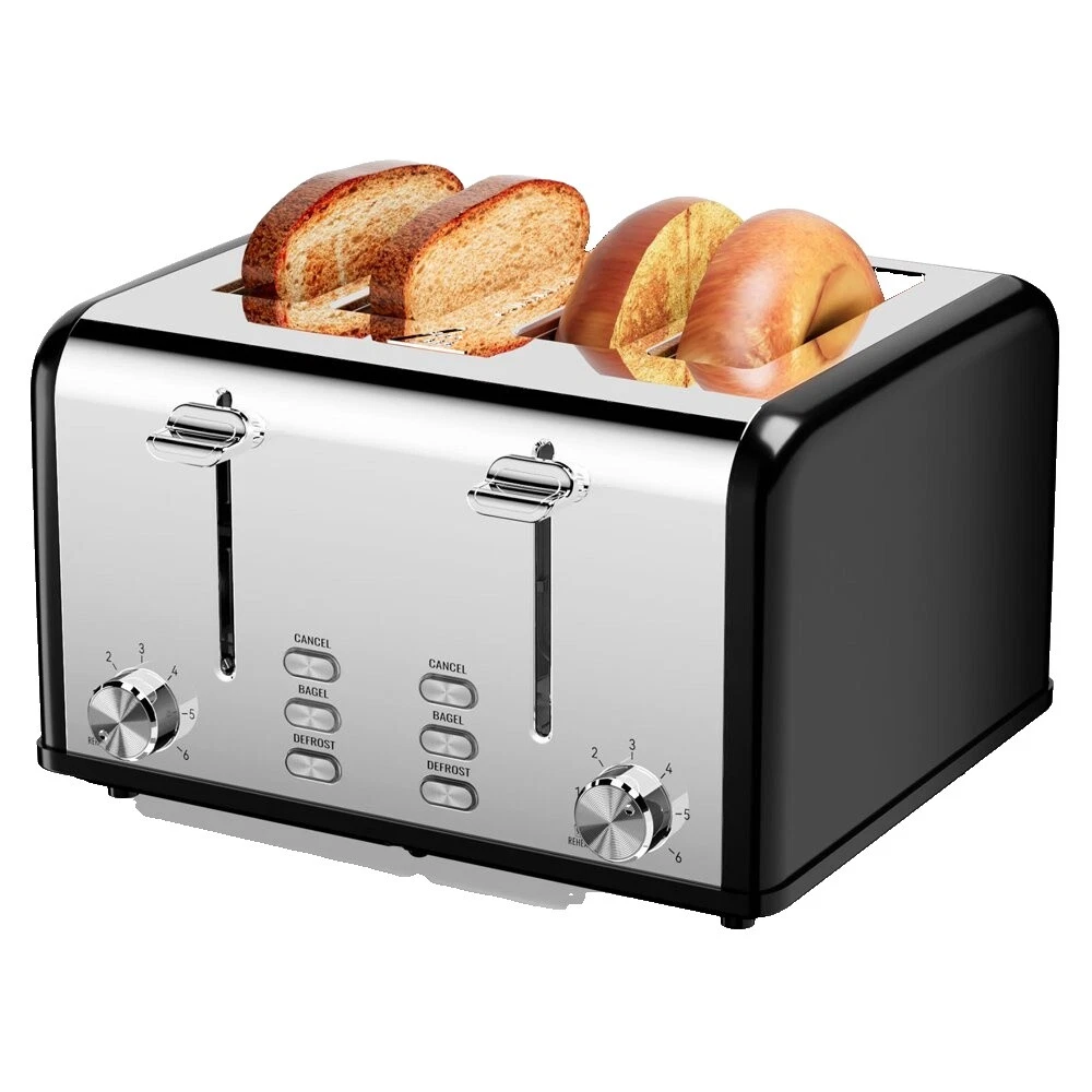 Stainless Steel Wide-Slot/Bagel Toasters