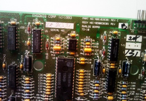 Ensoniq TS-10, TS-12 Analog Board for ts10 and ts12 parts replacement - Picture 2 of 2