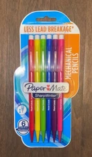 Paper Mate Sharp Writer Rainbow .7mm Mechanical Pencils 5 Pack