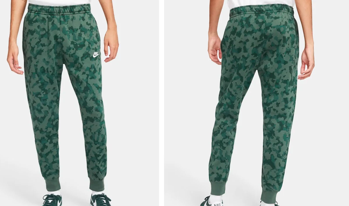 Nike sportswear club sales men's camo joggers
