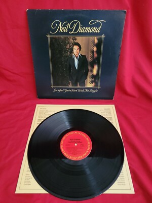 Neil Diamond I'm Glad You're Here With Me Tonight LP Vinyl Record Album