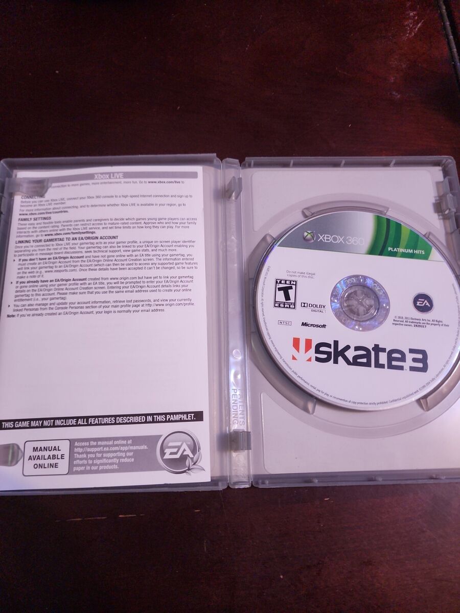 Skate 3 - Xbox 360 Game Complete with Manual 14633192933 