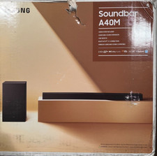 Samsung HW-A40M 2.1 Channel Bluetooth Sound Bar and Wireless Subwoofer No Manual
