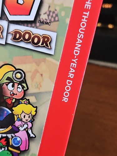 Paper Mario The Thousand Year Door + Slipcover Nintendo Switch USA SELLER - Picture 9 of 15