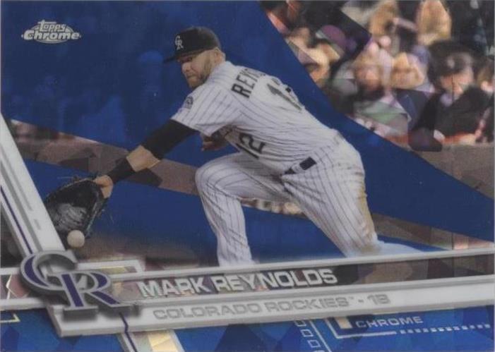2017 Topps Chrome Sapphire Edition - Mark Reynolds #4 - 1 of 1