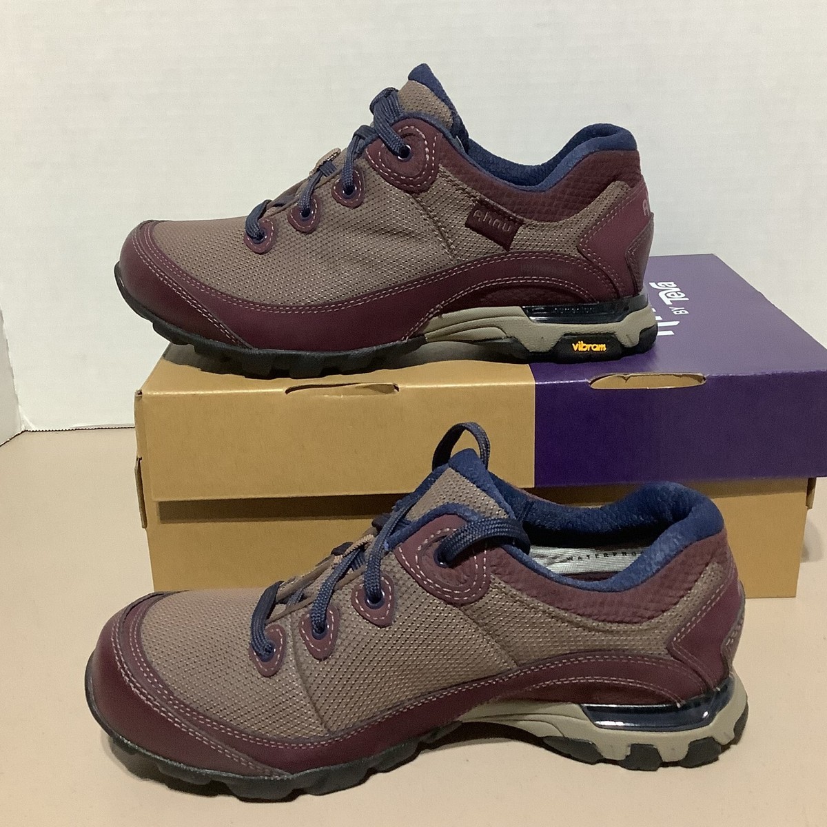 Ahnu by Teva W SUGARPINE II WP RIPSTOP Womens Hiking Shoe Sz New