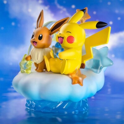 FUNISM POKEMON PRIME FIGURE EEVEE AND PIKACHU NEBULA FU45219 | eBay