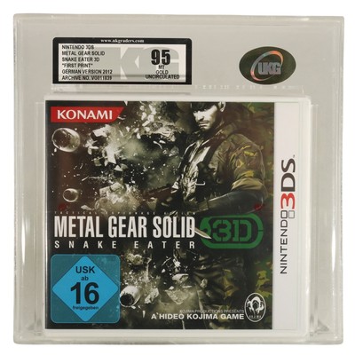 Metal Gear Solid - Snake Eater 3D - UKG 95 - neu / sealed - Nintendo 3DS