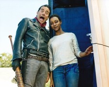 SONEQUA MARTIN-GREEN signed Autogramm 20x25cm WALKING DEAD in Person autograph