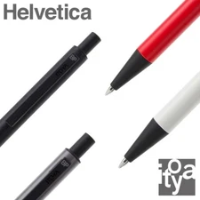 ITOYA HELVETICA Brass Body 0.7mm Ball-Point Pen Made in Japan