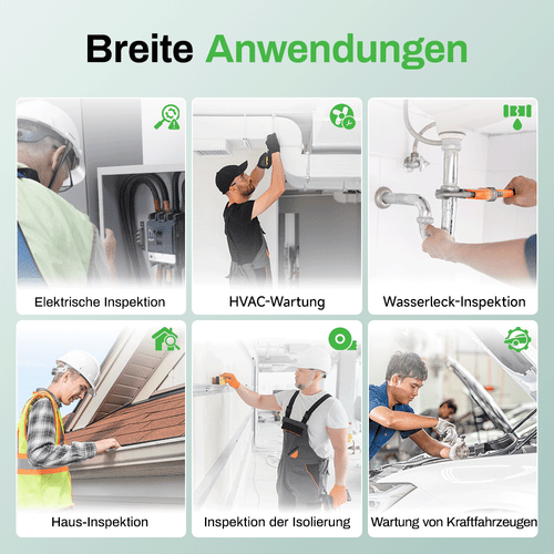 NEU AMPBANK H128 Infrarot-Wärmebildkamera Wärmebildkamera IR Auflösung 2,4“ LCD - Bild 2 von 9