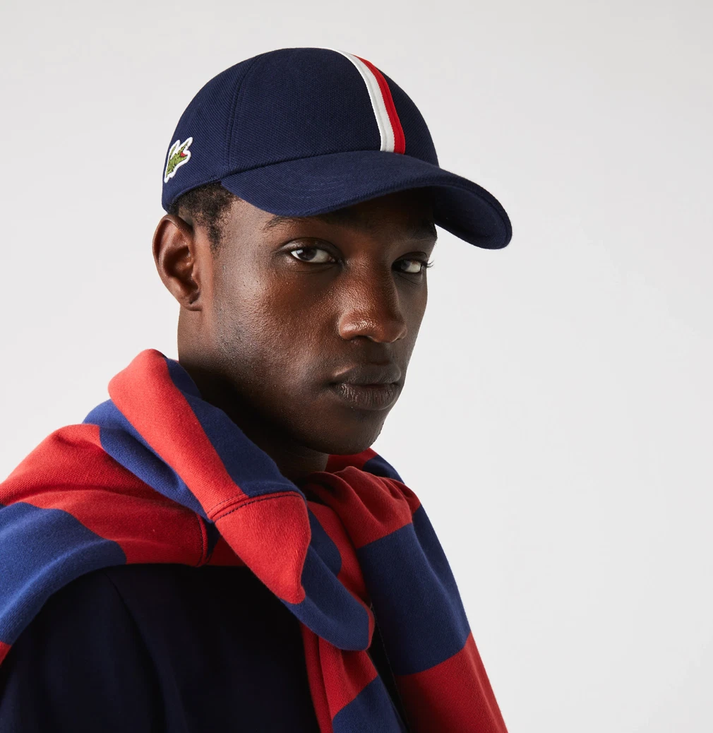 Men's cotton piqué clearance cap