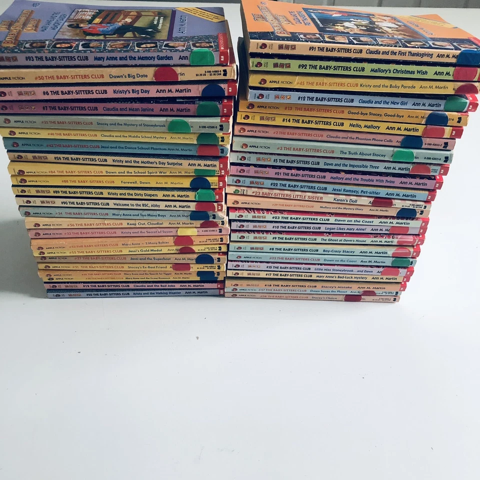 Huge Lot of 89 Babysitter Club Books Mysteries Little Sister Original Vintage - Image 4 of 4