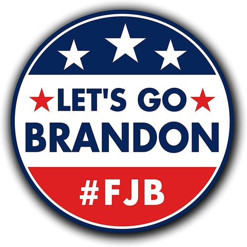 100-Pack Let's Go Brandon Sticker Vinyl 3" FJB Bumper Bottle Laptop Skateboard - Picture 5 of 5
