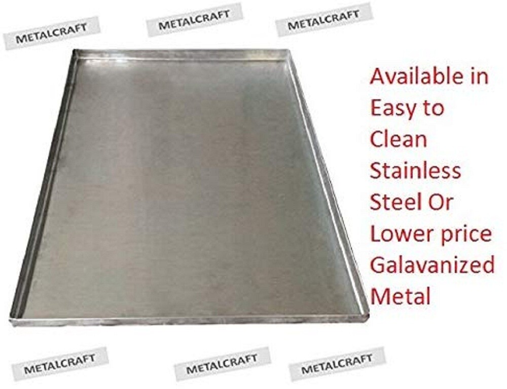 Metal Replacement Tray for Dog Crate Pet Kennel Replacement Tray 17.5 x