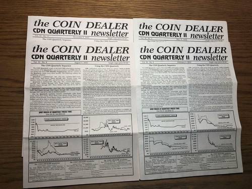 the COIN DEALER newsletter - Quarterly II - Complete Set 2002 (4 Issues)