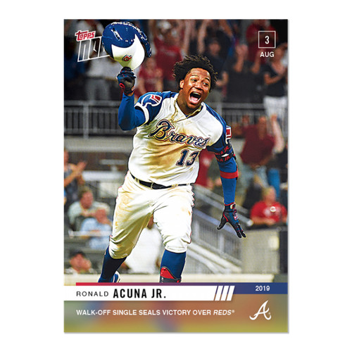 2019 Topps Now 628 Ronald Acuña Jr.