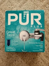 PUR  PLUS Faucet Mount Water Filtration System, PFM400H, Chrome,  New Open Box