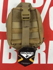 Condor Rip-Away EMT Pouch Lite Multi-Function 7in x 6in Adjustable Strap