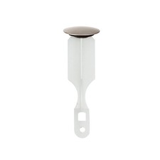 PF WATERWORKS PF0241 2 Hole Pop-Up Stopper, Brushed Nickel