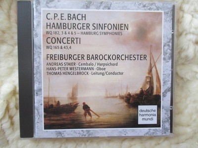 C.P.E. Bach: Hamburger Sinfonien - Concerti - Freiburger Barockorchester - CD