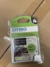 DYMO D1 12mm Flexible Nylon Label Tape 3.5m Genuine Authentic