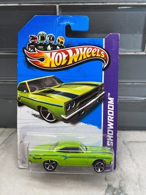 Hot Wheels 2013 HW Showroom '70 Road Runner Grün RARER Verpackungsfehler